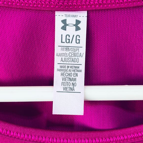 Under Armour Open Back Pink Tank Top New L - Picture 5 of 5
